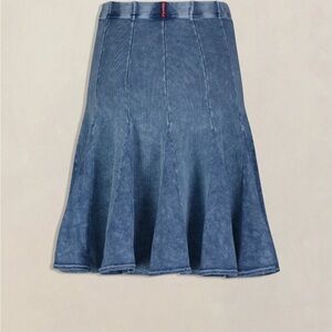 Hard Tail Blue  knee length Skirt